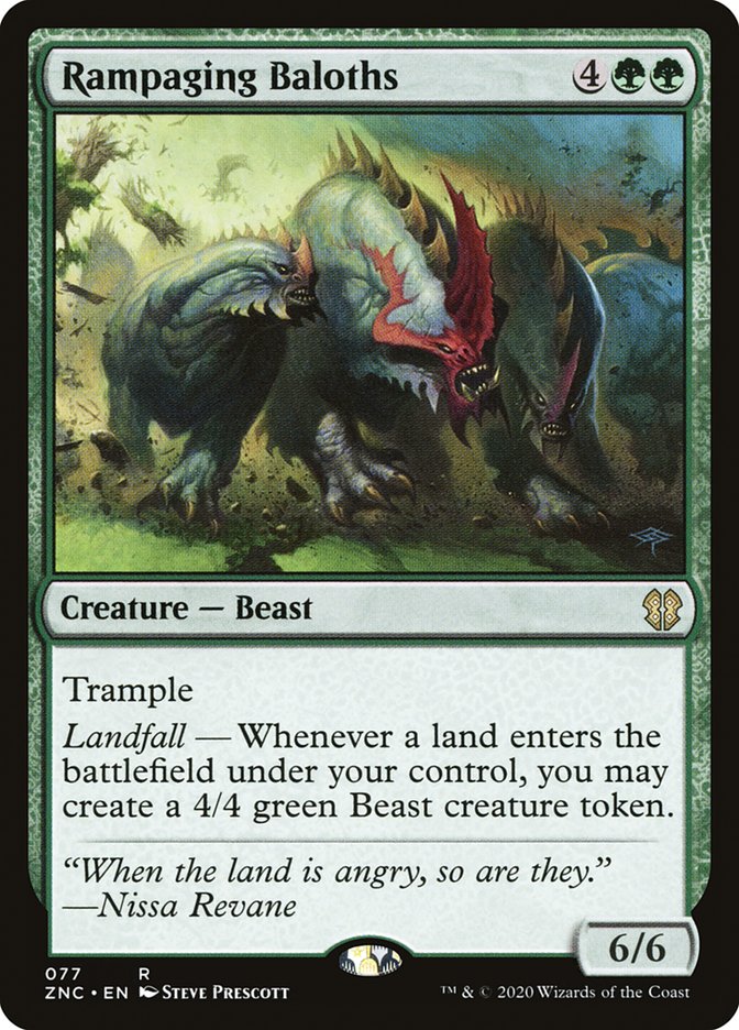 Rampaging Baloths [Zendikar Rising Commander] | Odin's Place