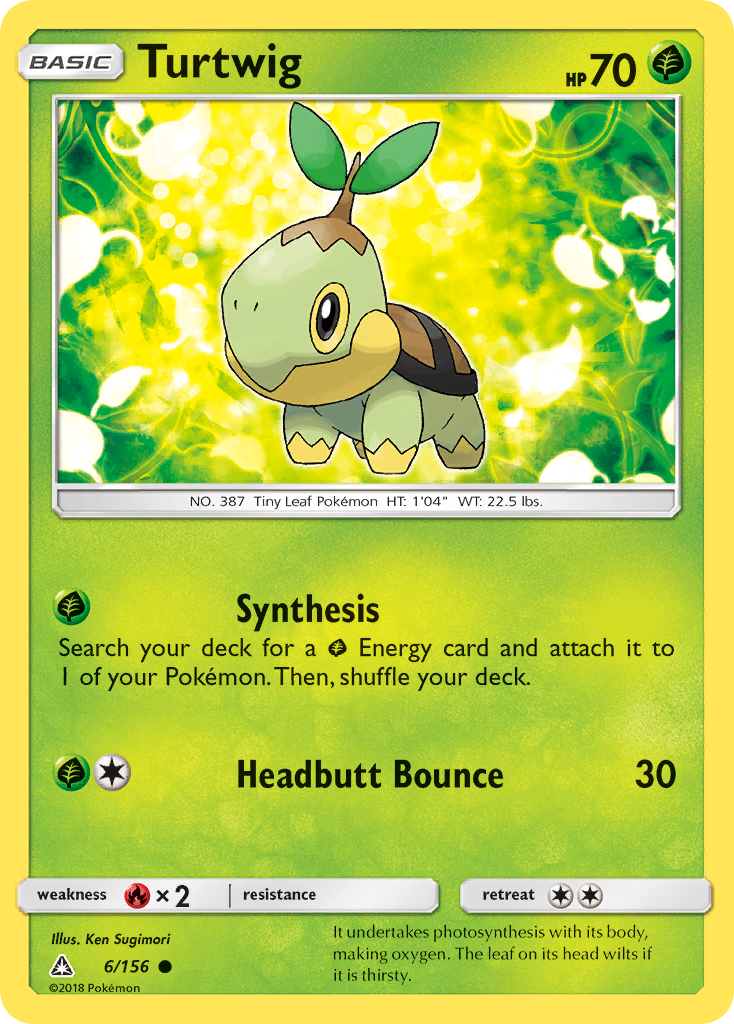 Turtwig (6/156) [Sun & Moon: Ultra Prism] | Odin's Place