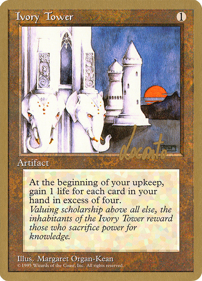Ivory Tower (Michael Loconto) [Pro Tour Collector Set] | Odin's Place