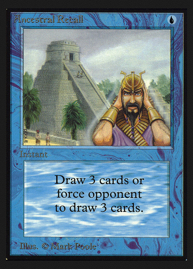 Ancestral Recall [Collectors' Edition] | Odin's Place