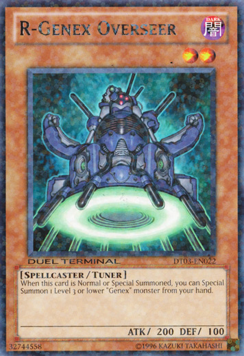 R-Genex Overseer [DT03-EN022] Rare | Odin's Place