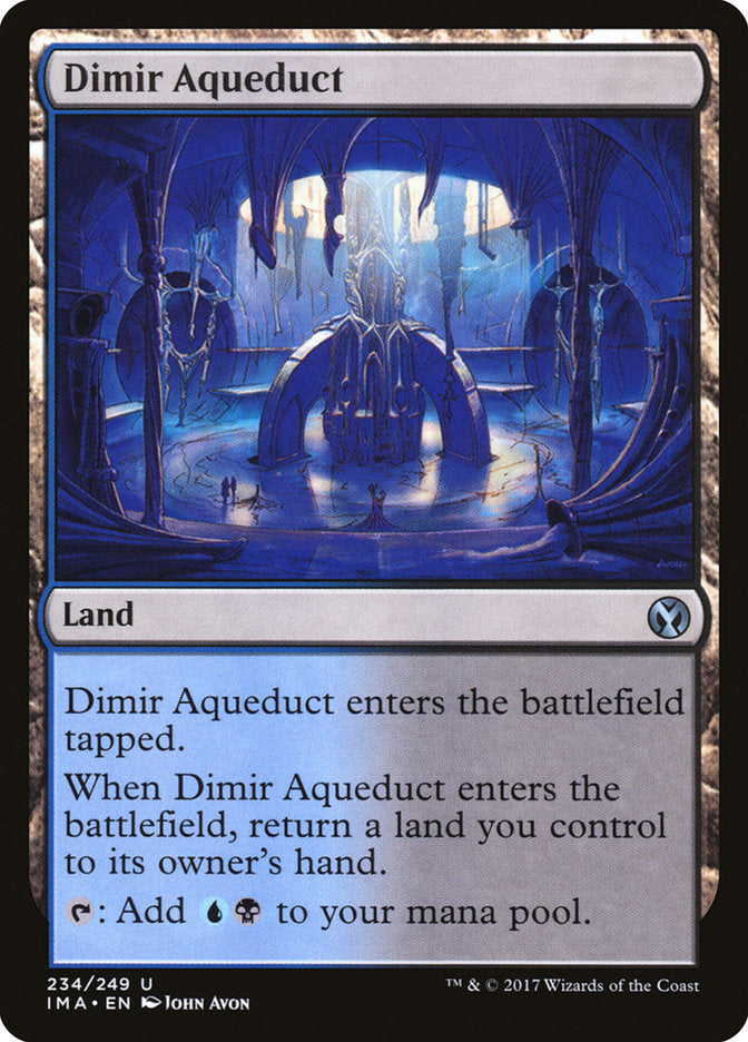 Dimir Aqueduct (234) [Iconic Masters] | Odin's Place