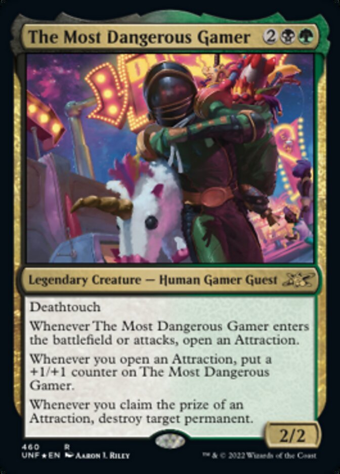 The Most Dangerous Gamer (Galaxy Foil) [Unfinity] | Odin's Place