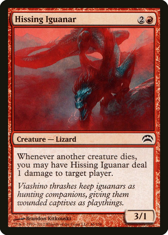 Hissing Iguanar (46) [Planechase 2012] | Odin's Place