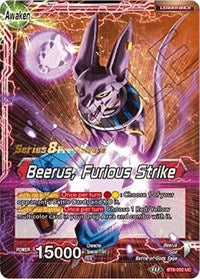 Beerus // Beerus, Furious Strike (BT8-002_PR) [Malicious Machinations Prerelease Promos] | Odin's Place