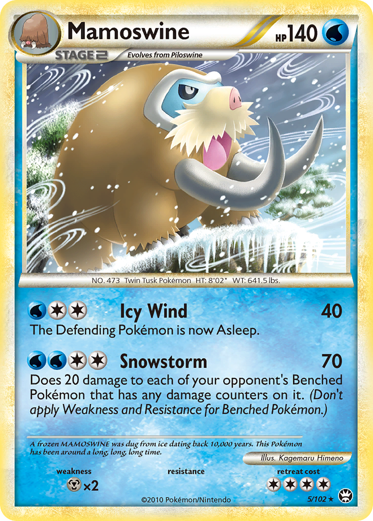 Mamoswine (5/102) [HeartGold & SoulSilver: Triumphant] | Odin's Place