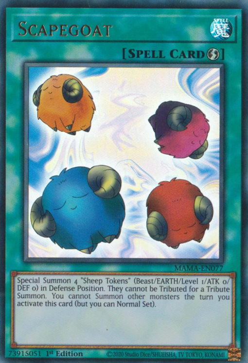 Scapegoat [MAMA-EN077] Ultra Rare | Odin's Place