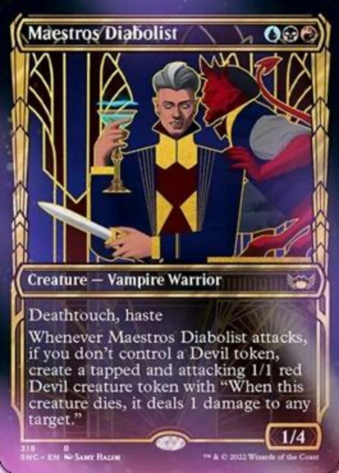 Maestros Diabolist (Showcase Golden Age) [Streets of New Capenna] | Odin's Place
