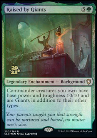 Raised by Giants [Commander Legends: Battle for Baldur's Gate Prerelease Promos] | Odin's Place