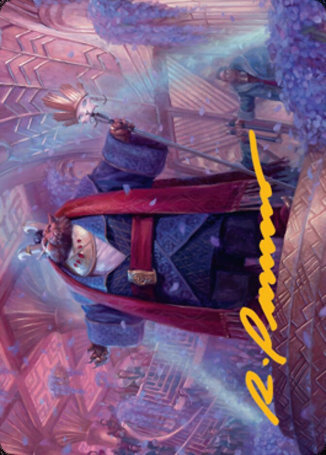Jetmir, Nexus of Revels 1 Art Card (Gold-Stamped Signature) [Streets of New Capenna Art Series] | Odin's Place