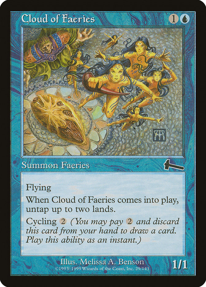 Cloud of Faeries (29) [Urza's Legacy] | Odin's Place