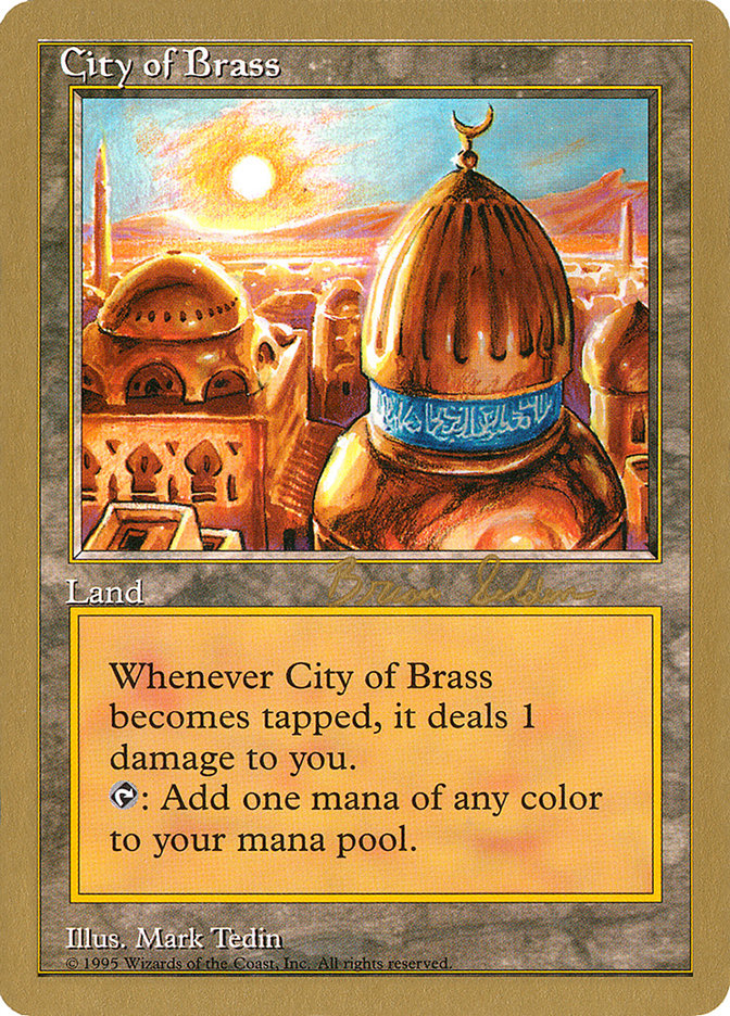 City of Brass (Brian Selden) [World Championship Decks 1998] | Odin's Place