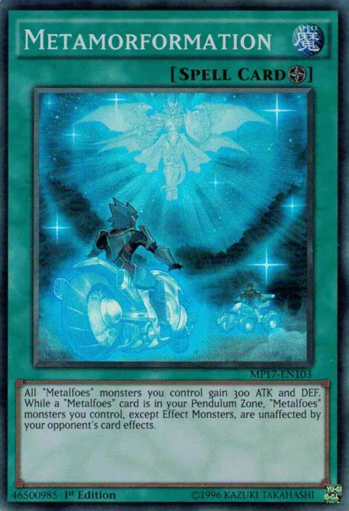 Metamorformation [MP17-EN103] Super Rare | Odin's Place