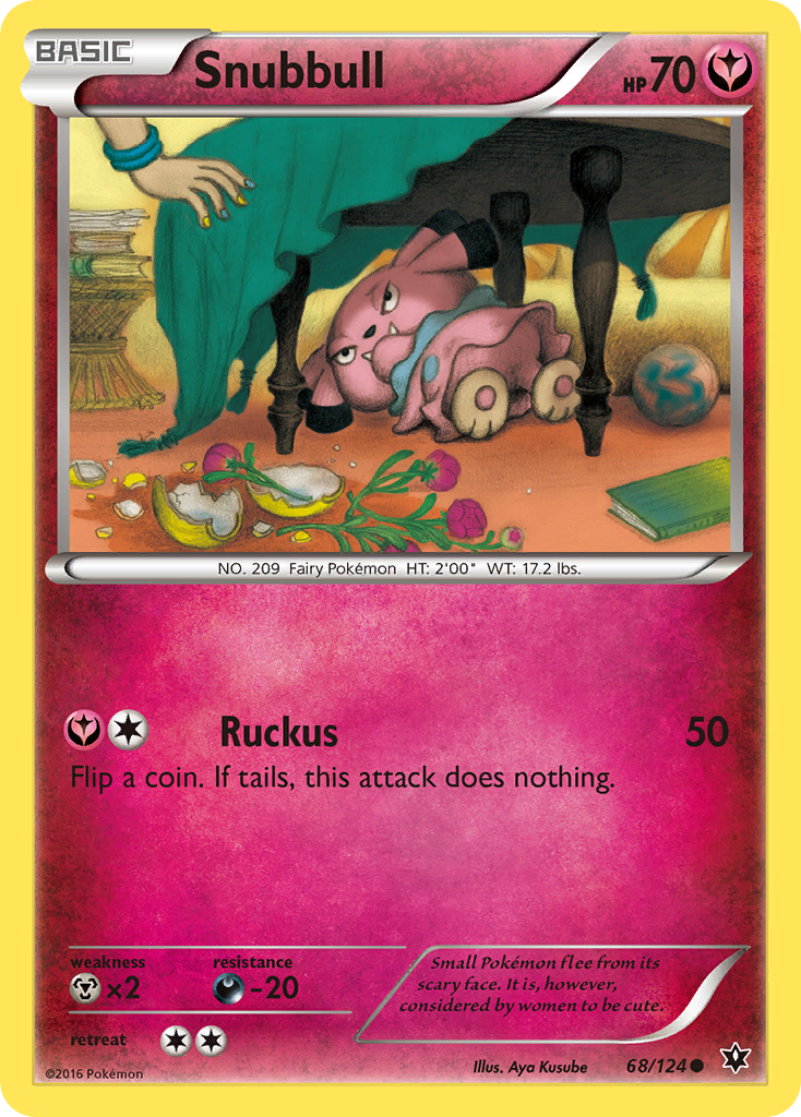 Snubbull (68/124) [XY: Fates Collide] | Odin's Place