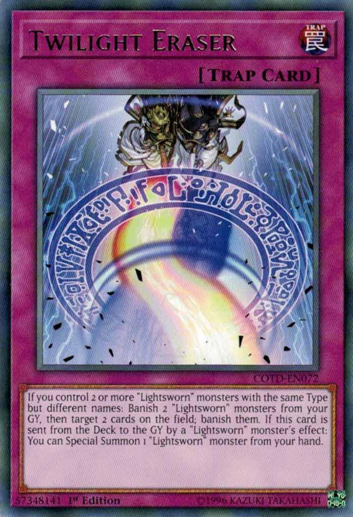 Twilight Eraser [COTD-EN072] Rare | Odin's Place