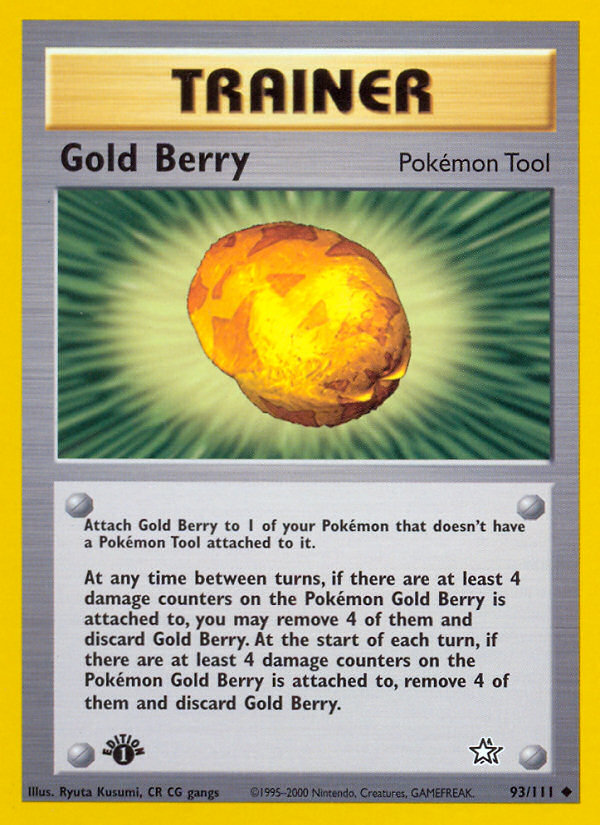 Gold Berry (93/111) [Neo Genesis 1st Edition] | Odin's Place