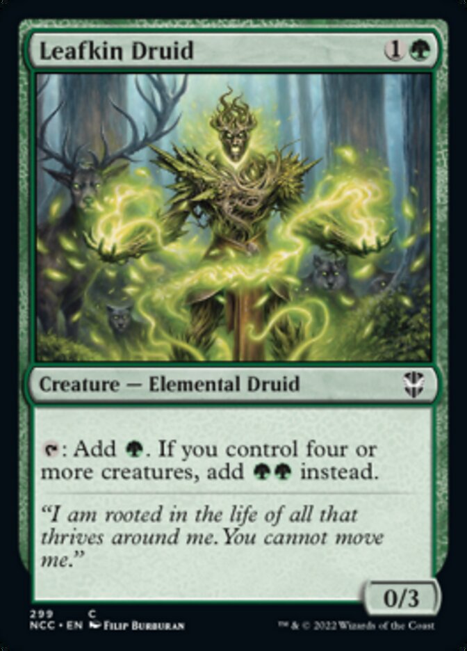 Leafkin Druid [Streets of New Capenna Commander] | Odin's Place