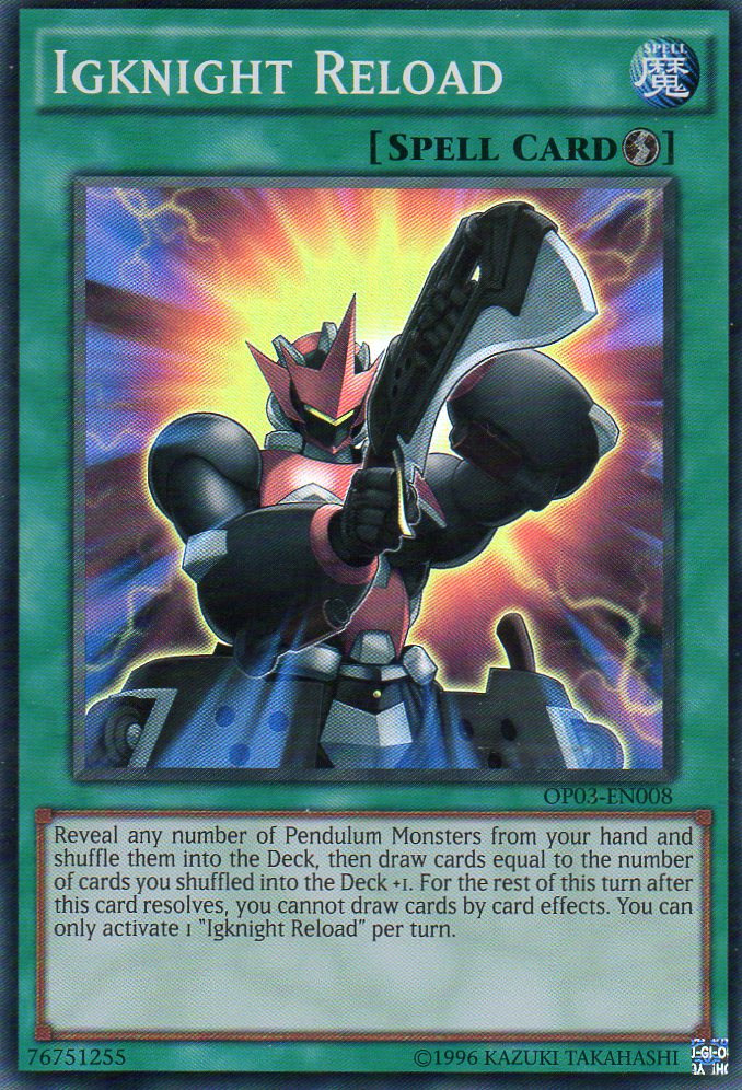 Igknight Reload [OP03-EN008] Super Rare | Odin's Place