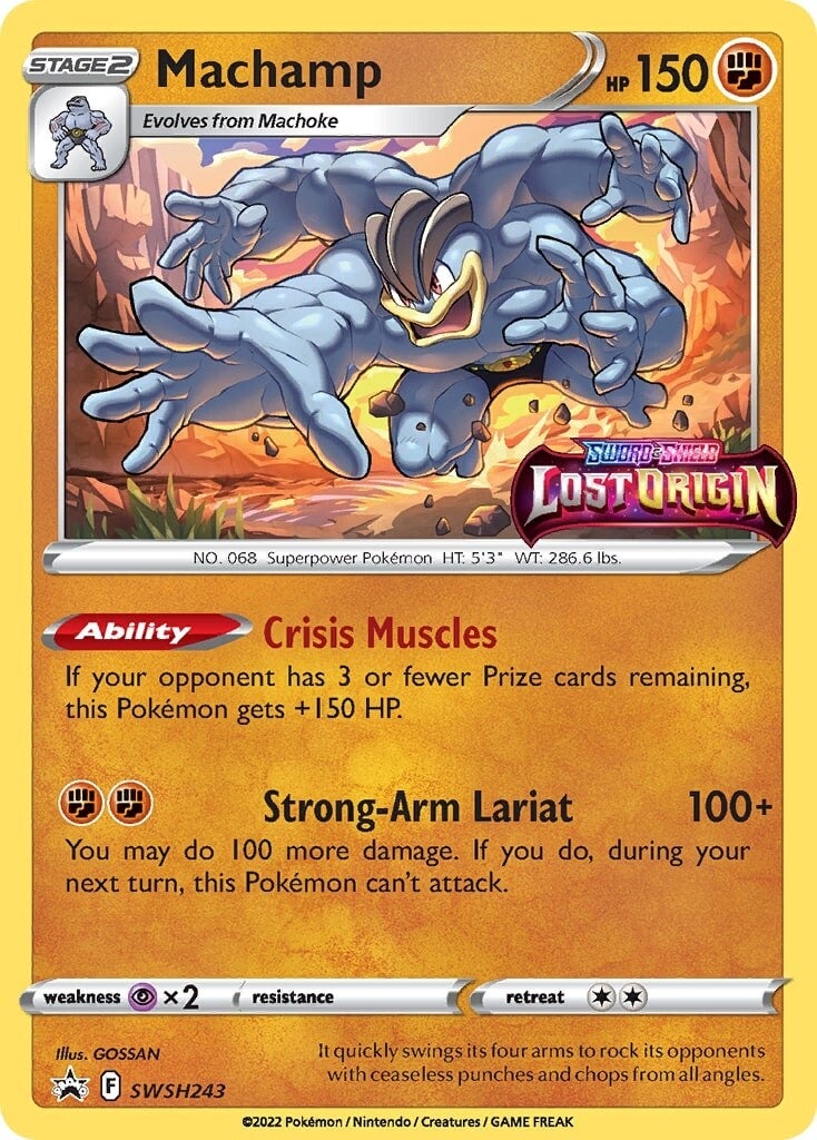 Machamp (SWSH243) [Sword & Shield: Black Star Promos] | Odin's Place