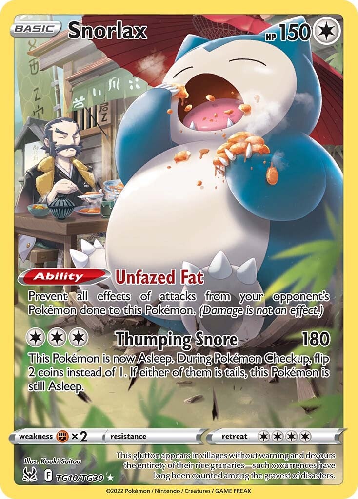 Snorlax (TG10/TG30) [Sword & Shield: Lost Origin] | Odin's Place