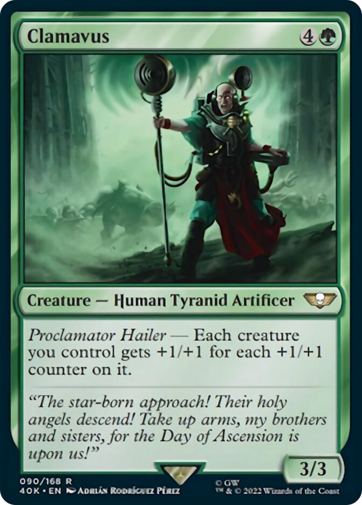 Clamavus (Surge Foil) [Warhammer 40,000] | Odin's Place