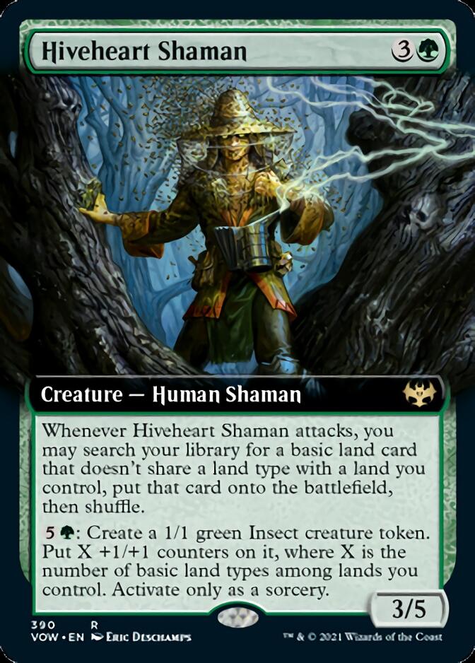 Hiveheart Shaman (Extended Art) [Innistrad: Crimson Vow] | Odin's Place