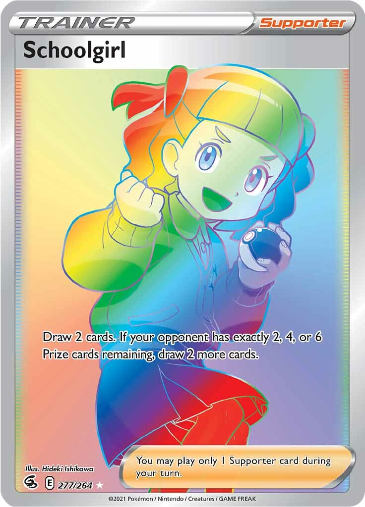Schoolgirl (277/264) [Sword & Shield: Fusion Strike] | Odin's Place