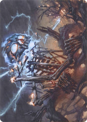 Lightning Skelemental // Lightning Skelemental [Modern Horizons Art Series] | Odin's Place