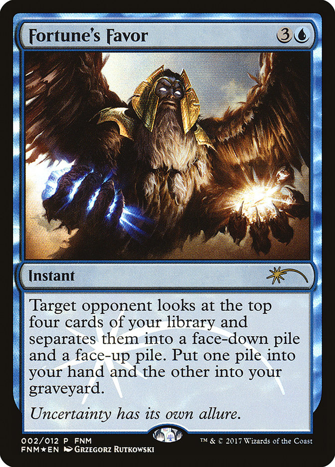 Fortune's Favor (2) [Friday Night Magic 2017] | Odin's Place
