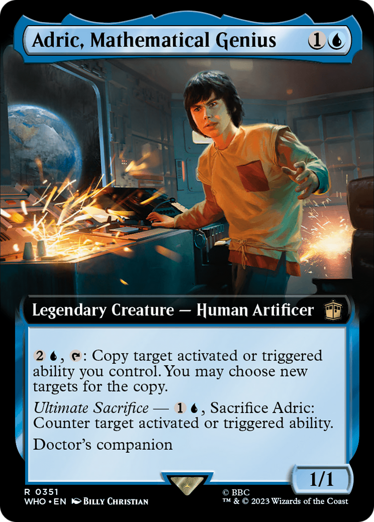 Adric, Mathematical Genius (Extended Art) [Doctor Who] | Odin's Place