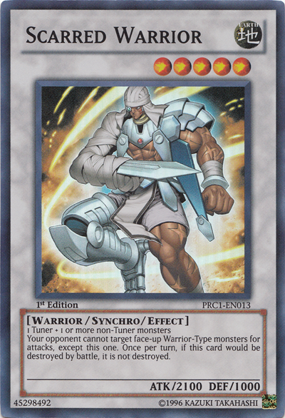 Scarred Warrior [PRC1-EN013] Super Rare | Odin's Place