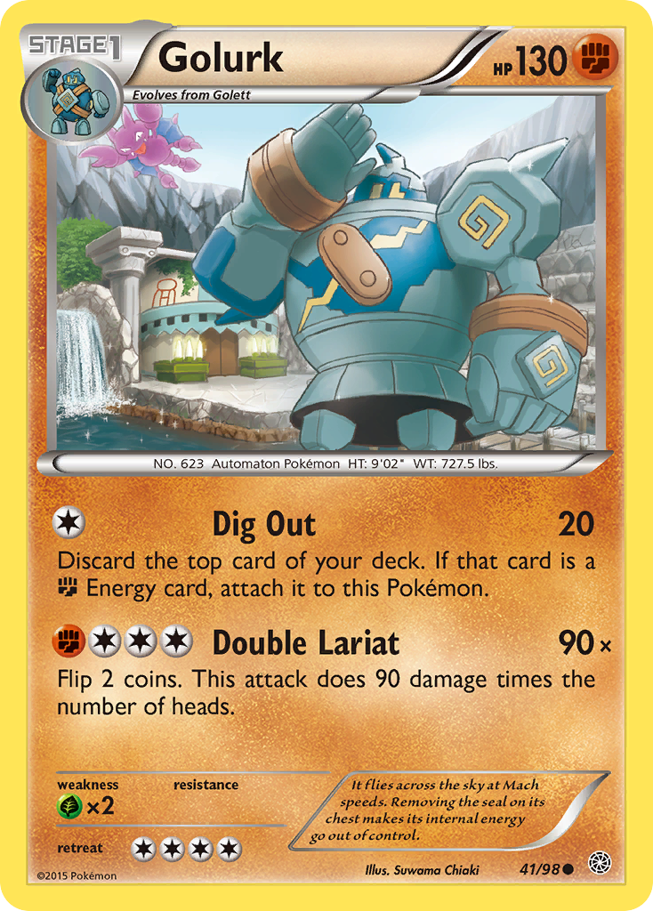 Golurk (41/98) [XY: Ancient Origins] | Odin's Place