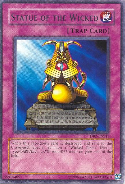 Statue of the Wicked [DB2-EN243] Rare | Odin's Place