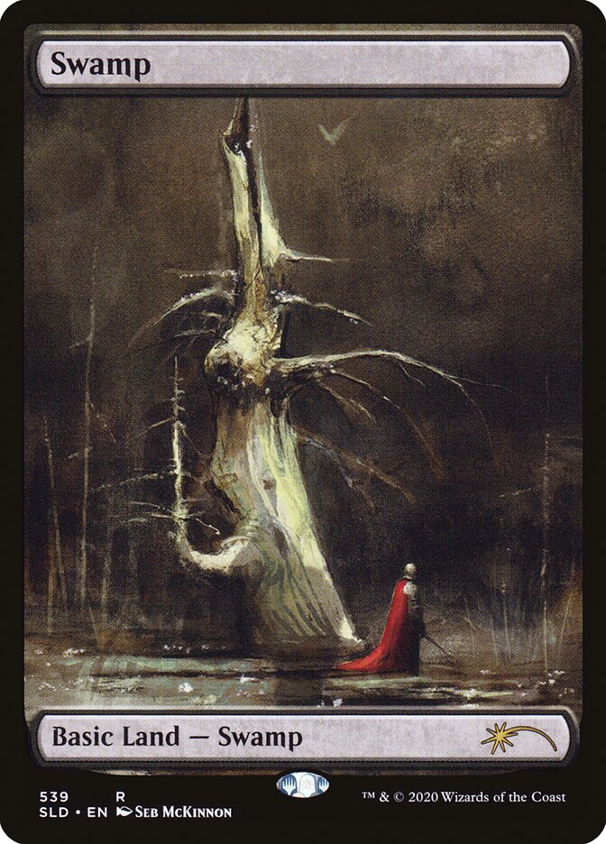 Swamp (539) (Seb Mckinnon) [Secret Lair Drop Series] | Odin's Place