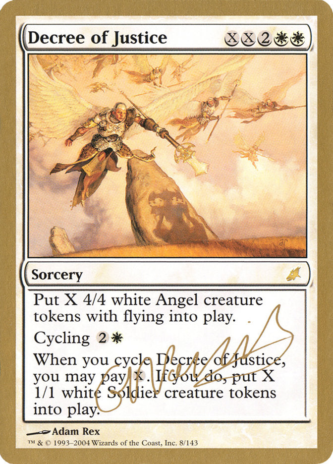 Decree of Justice (Gabriel Nassif) [World Championship Decks 2004] | Odin's Place