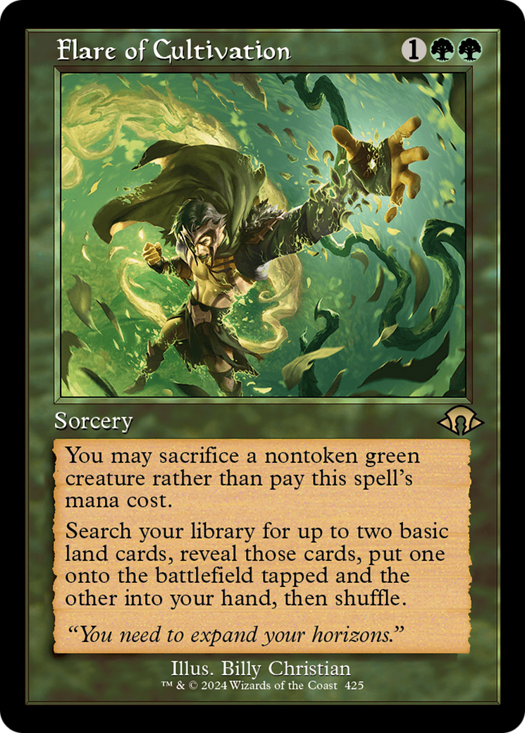 Flare of Cultivation (Retro) [Modern Horizons 3] | Odin's Place