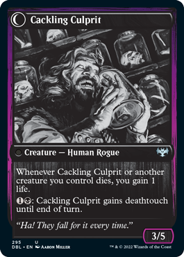 Panicked Bystander // Cackling Culprit [Innistrad: Double Feature] | Odin's Place