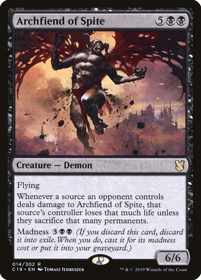 Archfiend of Spite [Commander 2019] | Odin's Place