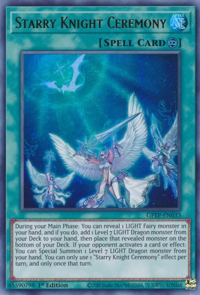 Starry Knight Ceremony [GFTP-EN033] Ultra Rare | Odin's Place
