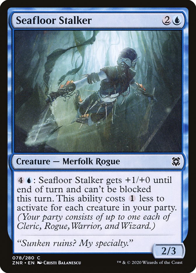Seafloor Stalker [Zendikar Rising] | Odin's Place