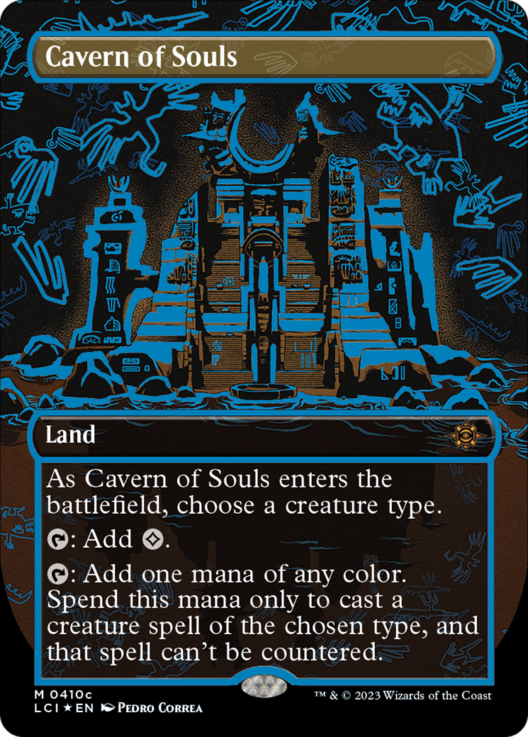 Cavern of Souls (0410c) (Borderless) [The Lost Caverns of Ixalan] | Odin's Place