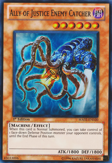 Ally of Justice Enemy Catcher [HA02-EN020] Super Rare | Odin's Place