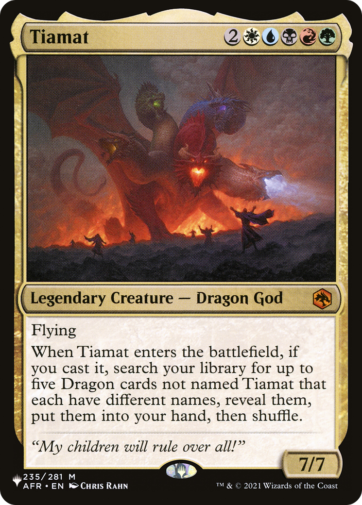 Tiamat [The List] | Odin's Place