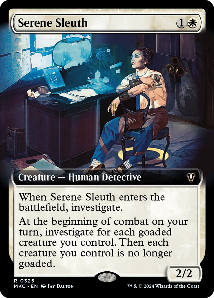Serene Sleuth (Extended Art) [Murders at Karlov Manor Commander] | Odin's Place