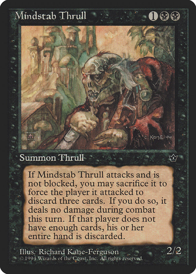Mindstab Thrull (Richard Kane Ferguson) [Fallen Empires] | Odin's Place