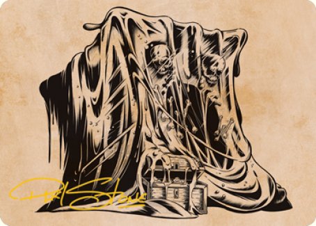 Gelatinous Cube (Showcase) Art Card (Gold-Stamped Signature) [Dungeons & Dragons: Adventures in the Forgotten Realms Art Series] | Odin's Place