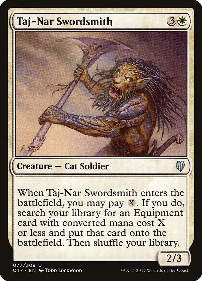 Taj-Nar Swordsmith (77) [Commander 2017] | Odin's Place