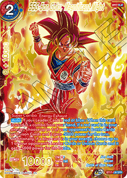 SSG Son Goku, Magnificent Might (SPR) (BT17-138) [Ultimate Squad] | Odin's Place