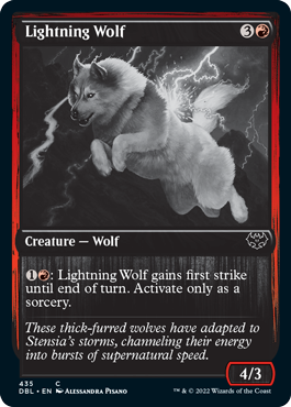 Lightning Wolf [Innistrad: Double Feature] | Odin's Place