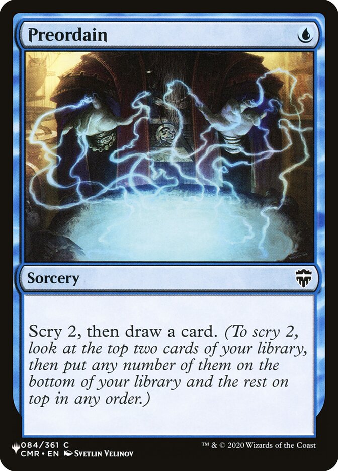 Preordain [Secret Lair: Heads I Win, Tails You Lose] | Odin's Place